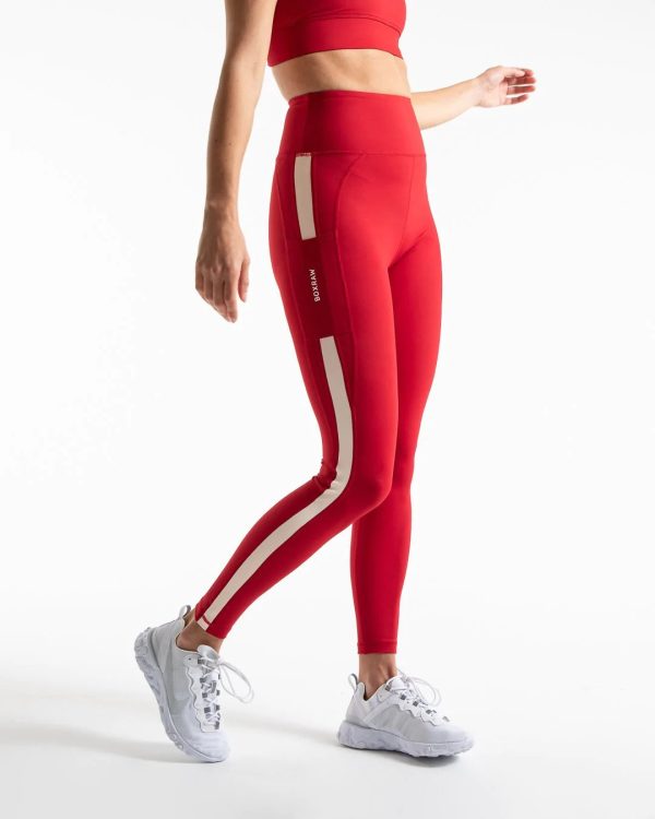 ALICIA LEGGINGS RED