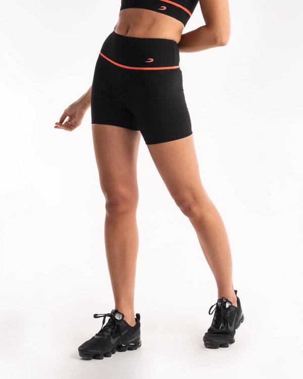 BLACK VALARIE CYCLING SHORTS