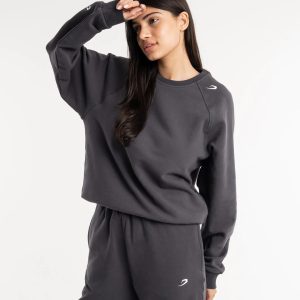 CHARCOAL WINESTONE SWEAT