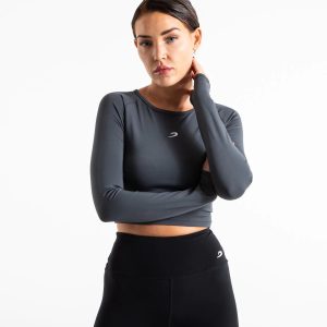 CROP TOP LONG SLEEVE