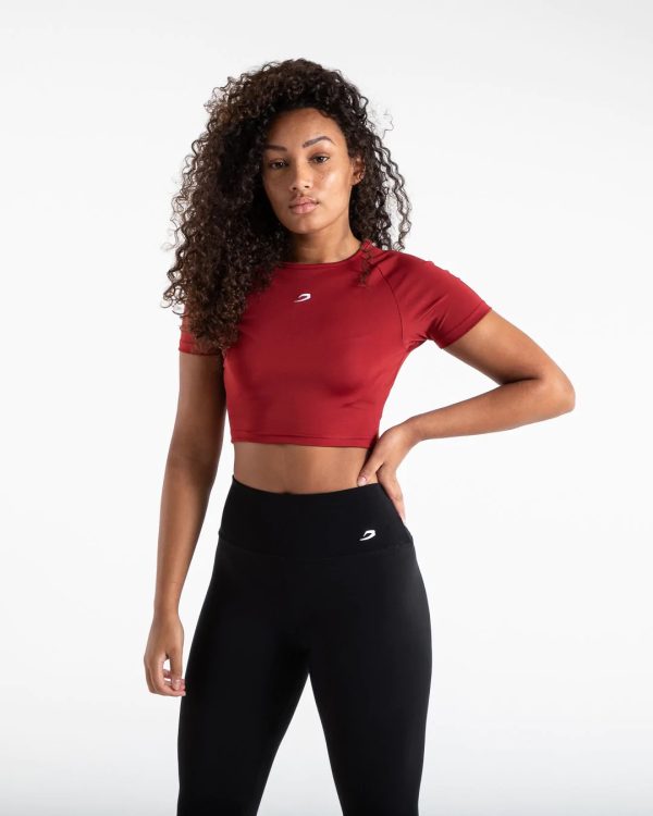 CROP TOP RED