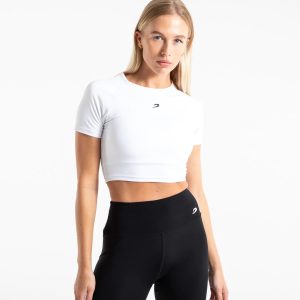 CROP TOP WHT