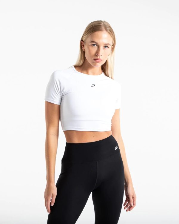 CROP TOP WHT