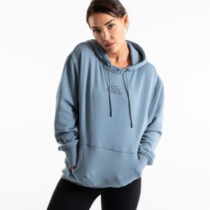 ESTABLISHED UNISEX HOODIE BLUE