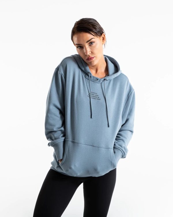 ESTABLISHED UNISEX HOODIE BLUE