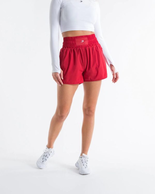 KALIESHA SHORTS RED