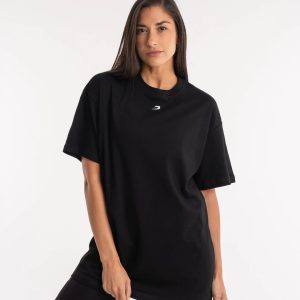 OVERSIZED STRIKE T SHIRT BLK