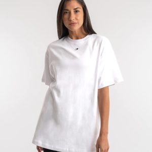 OVERSIZED STRIKE T SHIRT WHITE