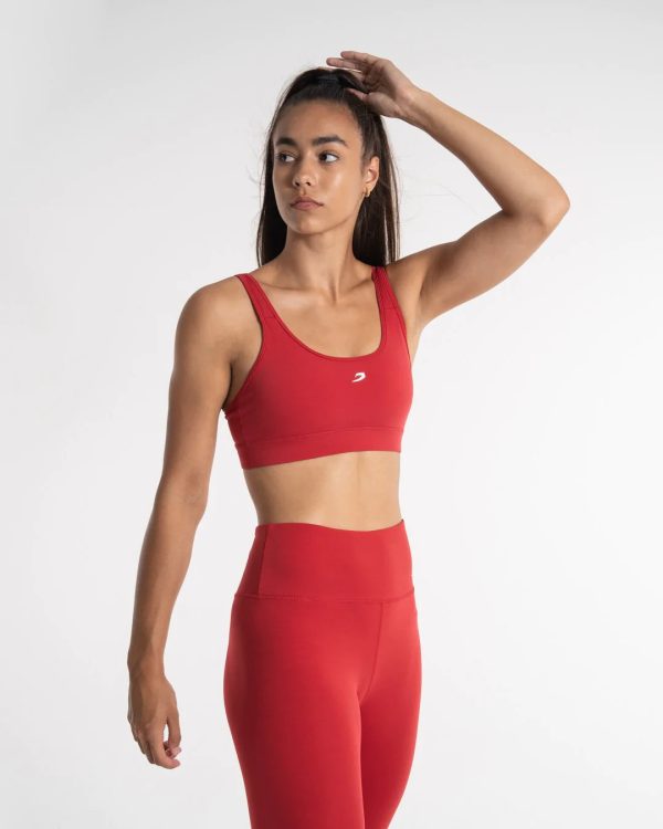 VELEZ SPORTS BRA RED